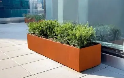 Corten Steel Planters Manufacturer