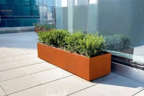 Corten Steel Planters Manufacturer